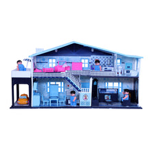 Load image into Gallery viewer, Frozen Party Home Doll House | Girls Role Playset | Pretend Play | Doll House with Furniture | Dollhouse Accessories | Imaginative Play | Playhouse | For Kids Age 3+ years
