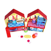 Load image into Gallery viewer, The Pig Doll House | Girls Role Playset | Pretend Play | Doll House with Furniture | Dollhouse Accessories | Imaginative Play | Playhouse | For Kids Age 3+ years
