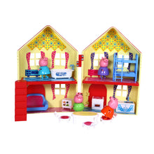 Load image into Gallery viewer, The Pig Doll House | Girls Role Playset | Pretend Play | Doll House with Furniture | Dollhouse Accessories | Imaginative Play | Playhouse | For Kids Age 3+ years
