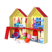 Load image into Gallery viewer, The Pig Doll House | Girls Role Playset | Pretend Play | Doll House with Furniture | Dollhouse Accessories | Imaginative Play | Playhouse | For Kids Age 3+ years
