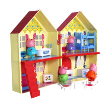 Load image into Gallery viewer, The Pig Doll House | Girls Role Playset | Pretend Play | Doll House with Furniture | Dollhouse Accessories | Imaginative Play | Playhouse | For Kids Age 3+ years
