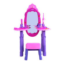 Load image into Gallery viewer, Disney My Beauty Mirror Set | Makeup Mirror Set | Child Beauty Playset | Kids Grooming Set | Toddler Mirror Table | Role Play Set | For Kids age 3+ Years
