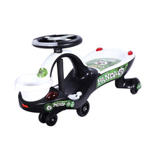 Load image into Gallery viewer, Eco Panda Magic Car - Black | Ride-on car | Swing car | kids toy car | Comfortable Seat | Elegant Design | Twister Ride on | Pedal-free car | For kids 3+ years
