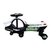 Load image into Gallery viewer, Eco Panda Magic Car - Black | Ride-on car | Swing car | kids toy car | Comfortable Seat | Elegant Design | Twister Ride on | Pedal-free car | For kids 3+ years
