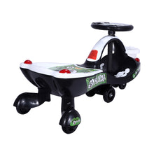 Load image into Gallery viewer, Eco Panda Magic Car - Black | Ride-on car | Swing car | kids toy car | Comfortable Seat | Elegant Design | Twister Ride on | Pedal-free car | For kids 3+ years
