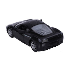 Load image into Gallery viewer, Carbon RC Car - Black | 27 MHz Fully Functionable | 1:24 Scale | Battery &amp; Charger Cable | Range upto 25m | Luminous Headlight | Perfect Tyre Grip | For Age 4+ Years
