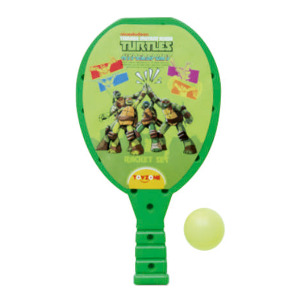 Turtles Racket Set - Small | Plastic table tennis set | Mini Racket | Kids sports racket set | Tennis practice set | Children aged 3+ years