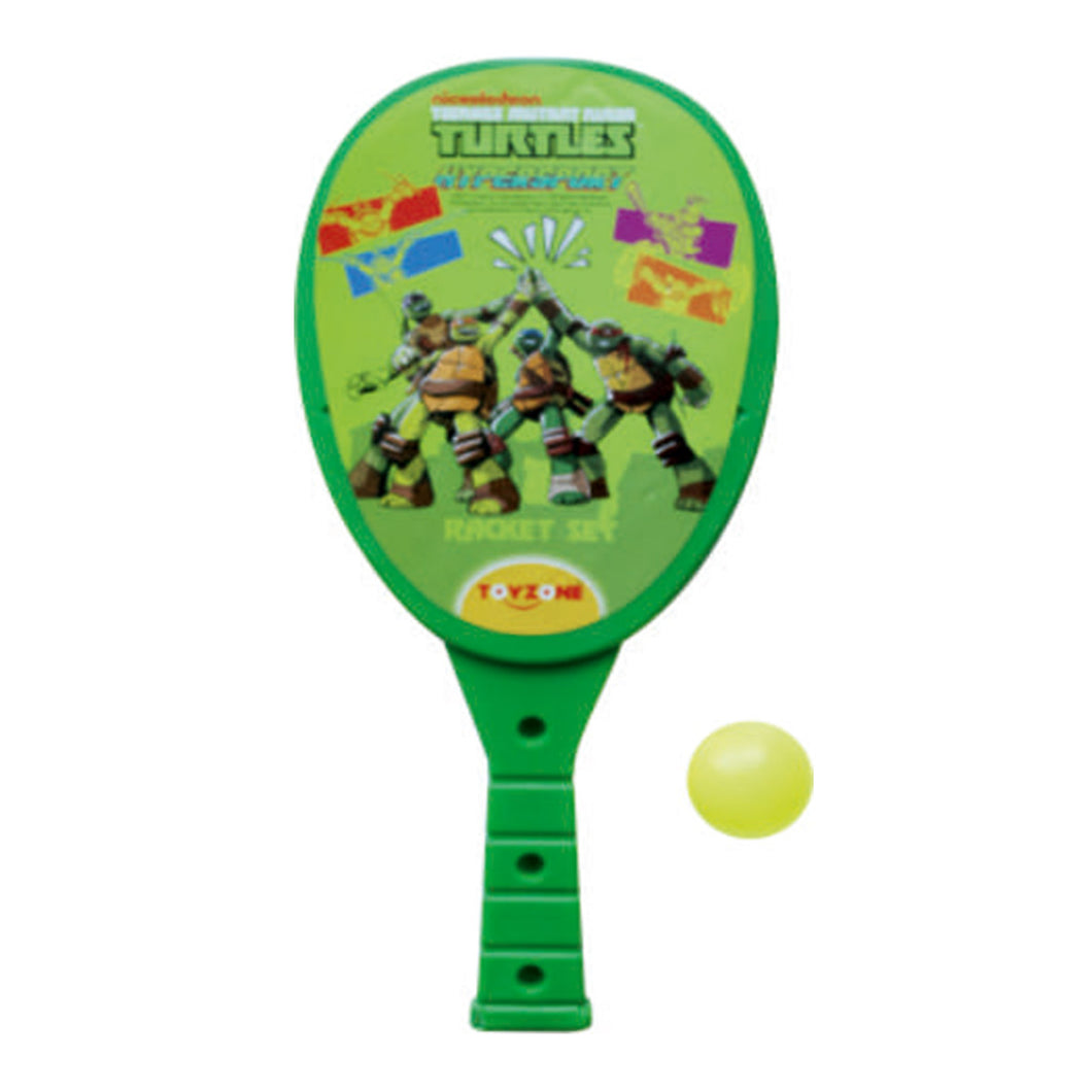 Turtles Racket Set - Medium | Plastic table tennis set | Mini Racket | Kids sports racket set | Tennis practice set | Children aged 3+ years