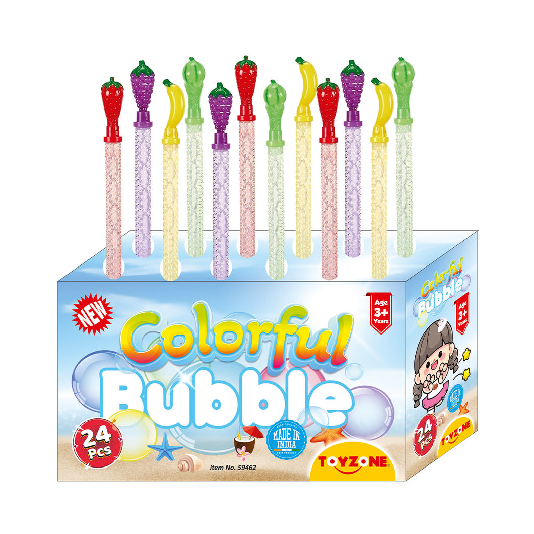 Fruit Shape Bubble Tubes | Bubble wands for kids | Bubble blowing tubes | Bubble Blower | Bubble sticks | Outdoor bubble toys for kids | Colorful Bubbles | Cool bubble toy | For kids age 3+ years