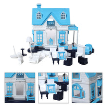 Load image into Gallery viewer, Cora Doll House | Girls Role Playset | Pretend Play | Doll House with Furniture | Dollhouse Accessories | Imaginative Play | Playhouse | For Kids Age 3+ years
