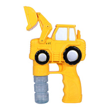 Load image into Gallery viewer, Excavator Bubble Gun | Bubble Gun Toy | Bubble Blower | Bubble maker for Kids | Portable Bubble Machine | Outdoor &amp; Indoor activity toy | Music with Soft Light |  Excavator Model | Colorful Bubbles | Cool bubble toy | For kids age 3+ years
