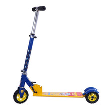 Load image into Gallery viewer, Doraemon Scooter Square | Kids Scooter | Adjustable &amp; Foldable Scooter | Skateboard Scooter | Rear Brake Scooter for kids | For Kids age 5+ years
