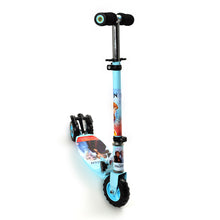 Load image into Gallery viewer, Frozen Scooter Oval | Kids Scooter | Adjustable &amp; Foldable Scooter | Skateboard Scooter | Rear Brake Scooter for kids | Foldable Kids Scooter | For Kids age 5+ years
