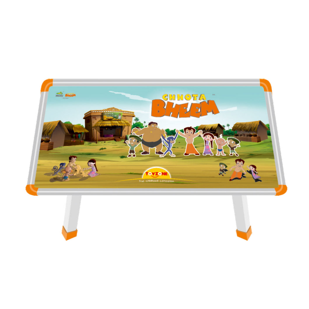 Chhota bheem Multi Purpose Table 12'x24' | Portable Folding Table | Multipurpose Desk | Study table for kids | Laptop support table | Children’s Play Desk | Kids Activity Table| For Kids age 3+ Years