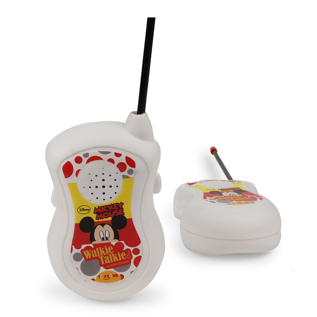 Mickey Mouse Walkie Talkie | Kids communication Toy | Durable two-way Radios | Playtime gadgets | Interactive walkie talkies | Portable kids radios | Fun radios for kids | Wireless toys | For 3+ Years