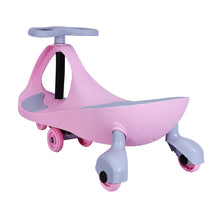 Load image into Gallery viewer, Super Premium Magic Car - Pink | Ride-on car | Swing car | kids toy car | Comfortable Seat | Elegant Design | Twister Ride on | Pedal-free car | For kids 3+ years
