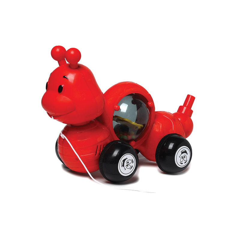 Ant Pull Along | Interactive pull toy | Toy for walking babies Toddler | Movement toy | Early learning Pull toy | Toddler activity toy | For age 12+ Months