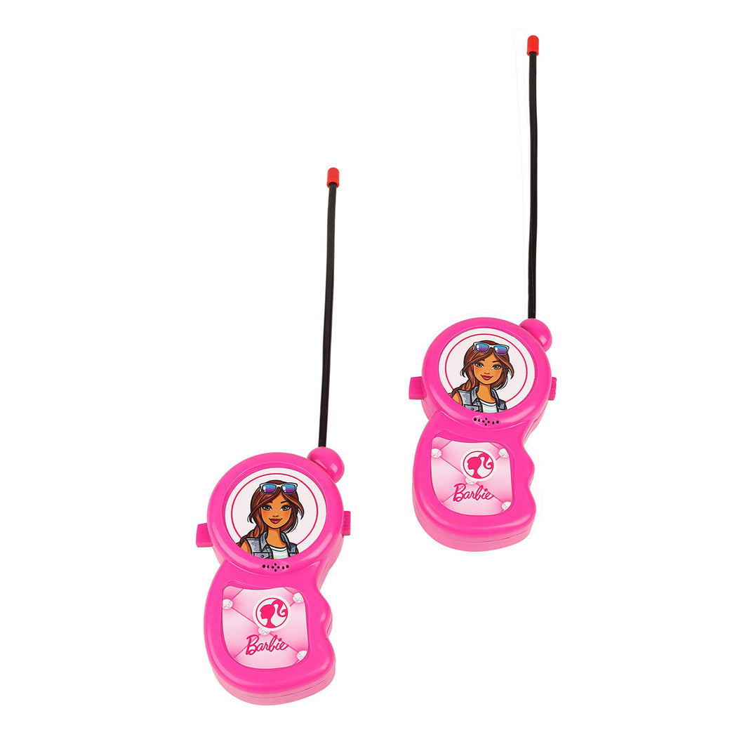 Barbie Walkie Talkie | Kids communication Toy | Durable two-way Radios | Playtime gadgets | Interactive walkie talkies | Portable kids radios | Fun radios for kids | Wireless toys | For 3+ Years