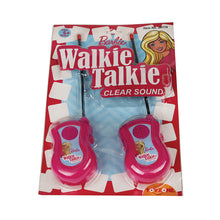 Load image into Gallery viewer, Barbie Walkie Talkie | Kids communication Toy | Durable two-way Radios | Playtime gadgets | Interactive walkie talkies | Portable kids radios | Fun radios for kids | Wireless toys | For 3+ Years
