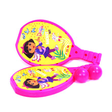 Load image into Gallery viewer, Dora Racket Set - Small | Plastic table tennis set | Mini Racket | Kids sports racket set | Tennis practice set | Children aged 3+ years
