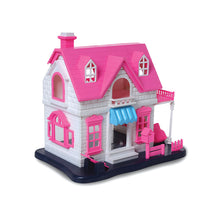 Load image into Gallery viewer, Chimi Doll House | Girls Role Playset | Pretend Play | Doll House with Furniture | Dollhouse Accessories | Imaginative Play | Playhouse | For Kids Age 3+ years
