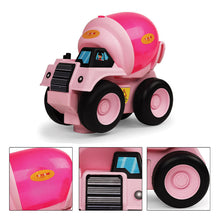 Load image into Gallery viewer, Concrete Mixer Bump &#39;N&#39; Go - Pink | Lights &amp; Sound | Musical Baby Toy | Baby construction Toy | Active Play Toy | Battery Operated Toy | Educational Toy for Infants | Infant Sensory Play Toy | For New Born &amp; Toddlers

