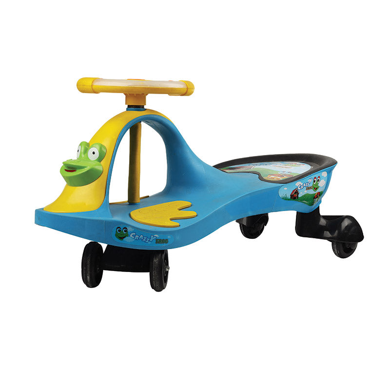 Crazy Frog Deluxe Magic Car | Ride-on car | Swing car | kids toy car | Comfortable Seat | Elegant Design | Twister Ride on | Pedal-free car | For kids 3+ years
