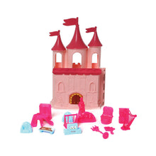 Load image into Gallery viewer, Dora Doll House - Pink | Girls Role Playset | Pretend Play | Doll House with Furniture | Dollhouse Accessories | Imaginative Play | Playhouse | For Kids Age 3+ Years
