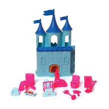 Load image into Gallery viewer, Frozen Doll House | Girls Role Playset | Pretend Play | Doll House with Furniture | Dollhouse Accessories | Imaginative Play | Playhouse | For Kids Age 3+ years
