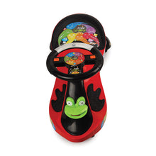 Load image into Gallery viewer, Red Funny Frog Magic Car | Ride-on car | Swing car | kids toy car | Comfortable Seat | Elegant Design | Twister Ride on | Pedal-free car | For kids 3+ years
