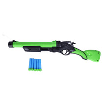 Load image into Gallery viewer, Hulk Double Barrel Shotgun | Foam Blaster Gun | Safe &amp; Long Range | Lock &amp; Load Pump Action | Toy Shotgun | Dart Shooter | Target Shooting Gun | For Kids, Teens, Adults
