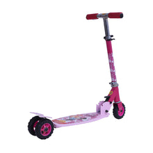 Load image into Gallery viewer, Minnie Scooter Oval | Kids Scooter | Adjustable &amp; Foldable Scooter | Skateboard Scooter | Rear Brake Scooter for kids | Foldable Kids Scooter | For Kids age 5+ years
