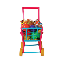 Load image into Gallery viewer, Kids Shopping Trolley | Role Play Cart | Pretend Play Trolley | Toy Grocery Cart | Household Set | For Kids 3+ years
