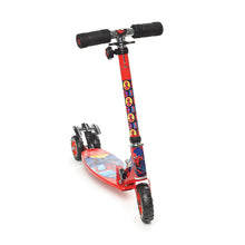 Load image into Gallery viewer, Spiderman Scooter Oval | Kids Scooter | Adjustable &amp; Foldable Scooter | Skateboard Scooter | Rear Brake Scooter for kids | Foldable Kids Scooter | For Kids age 5+ years
