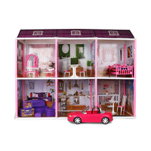 Load image into Gallery viewer, Super Star Dream Doll House | Girls Role Playset | Pretend Play | Doll House with Furniture | Dollhouse Accessories | Imaginative Play | Playhouse | For Kids Age 3+ years
