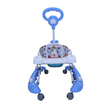 Load image into Gallery viewer, Baby Walker Without Rocking | Foldable with Parental handle | Rotatable wheel | First steps walker | Baby walking support | Adjustable height | Non-slip | Durable baby walker | For Toddlers
