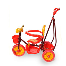 Load image into Gallery viewer, Winnie The Pooh Tricycle | Cycle with Parent Handle | Baby Cycle | Tricycle for Kids  | Baby Tricycle | Trike Cycle| Rubber Wheel | For Kids 2+ years
