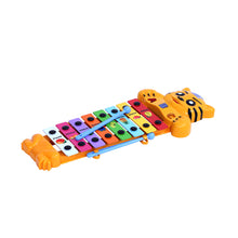 Load image into Gallery viewer, Tiger Xylophone | Baby Musical Toy | Musical Instrument for Kids | Kids Rhythm Toy | Toddler Music Exploration |  For 3+ years
