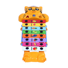 Load image into Gallery viewer, Tiger Xylophone | Baby Musical Toy | Musical Instrument for Kids | Kids Rhythm Toy | Toddler Music Exploration |  For 3+ years
