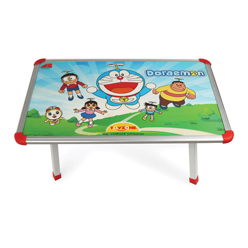 Doraemon Multi Purpose Table  12'x24' | Portable Folding Table | Multipurpose Desk | Study table for kids | Laptop support table | Children’s Play Desk | Kids Activity Table| For Kids age 3+ Years