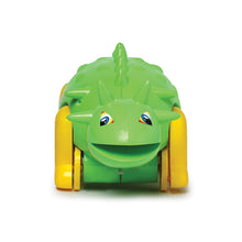 Load image into Gallery viewer, Dinosaur T-Rex Pull Along | Interactive pull toy | Toy for walking babies Toddler | Movement toy | Early learning Pull toy | Toddler activity toy | For age 12+ Months
