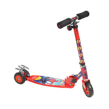 Load image into Gallery viewer, Spiderman Scooter Oval | Kids Scooter | Adjustable &amp; Foldable Scooter | Skateboard Scooter | Rear Brake Scooter for kids | Foldable Kids Scooter | For Kids age 5+ years
