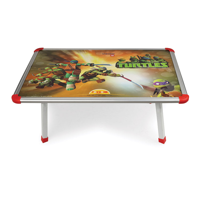 Turtles Multi Purpose Table 12'x24' | Portable Folding Table | Multipurpose Desk | Study table for kids | Laptop support table | Children’s Play Desk | Kids Activity Table| For Kids age 3+ Years