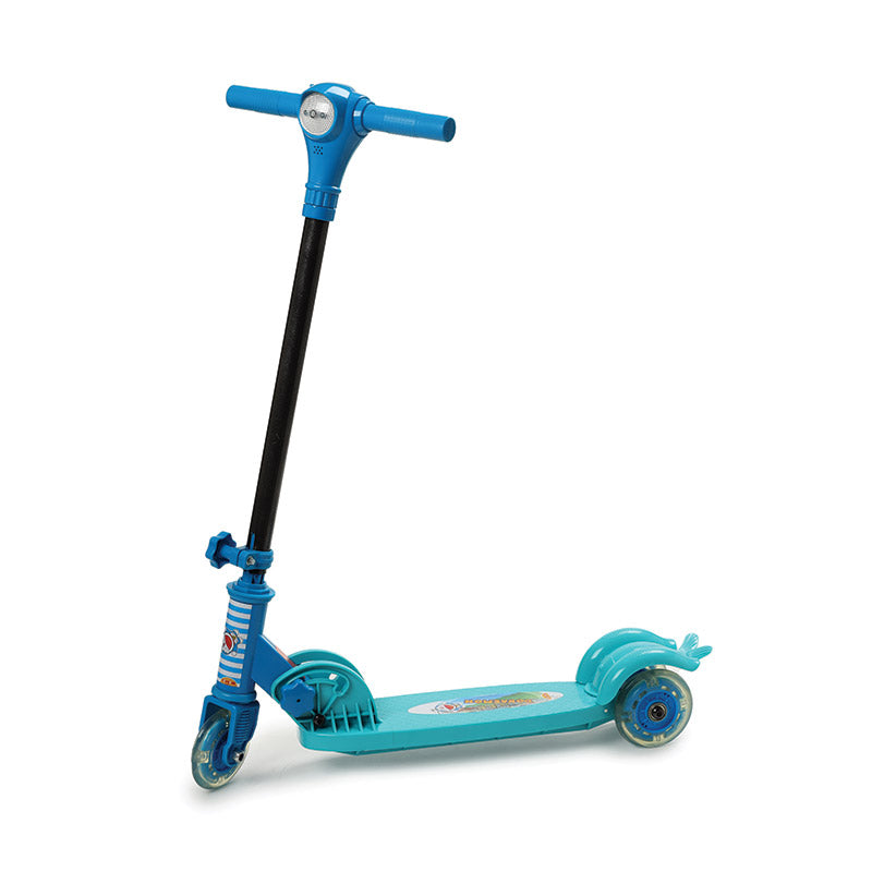 Doraemon ZOLO X Scooter | Kids Scooter | Adjustable & Foldable Scooter | Skateboard Scooter | Rear Brake Scooter for kids | For Kids age 5+ years